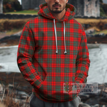 Cumming Modern Tartan Cotton Hoodie