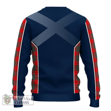 Cumming Modern Tartan Ugly Sweater with Family Crest and Lion Rampant Vibes Sport Style