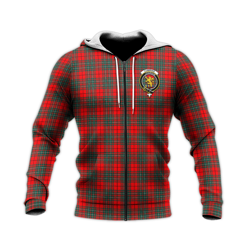 cumming-modern-tartan-knitted-hoodie-with-family-crest