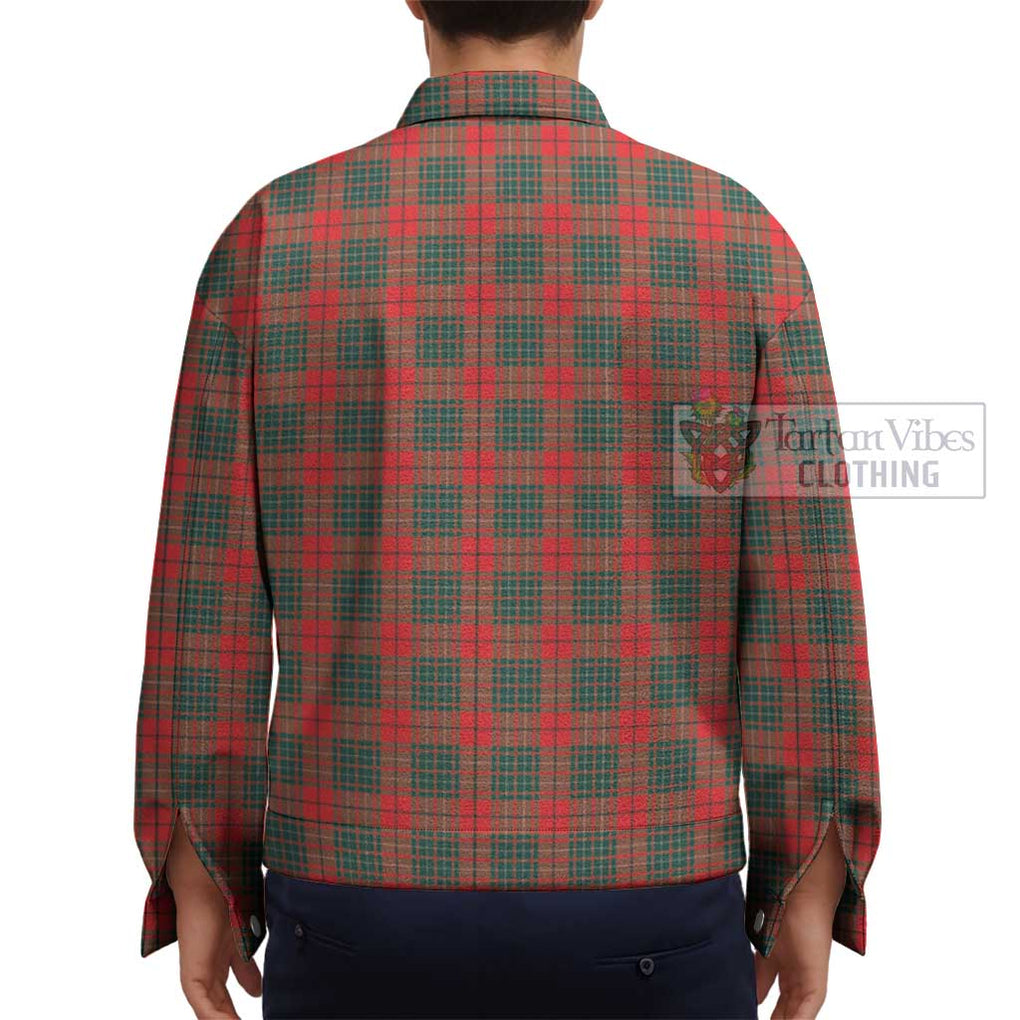 Cumming Modern Tartan Unisex Lapel Cotton Jacket - Tartan Vibes Clothing