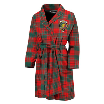 Cumming Modern Tartan Bathrobe with Family Crest