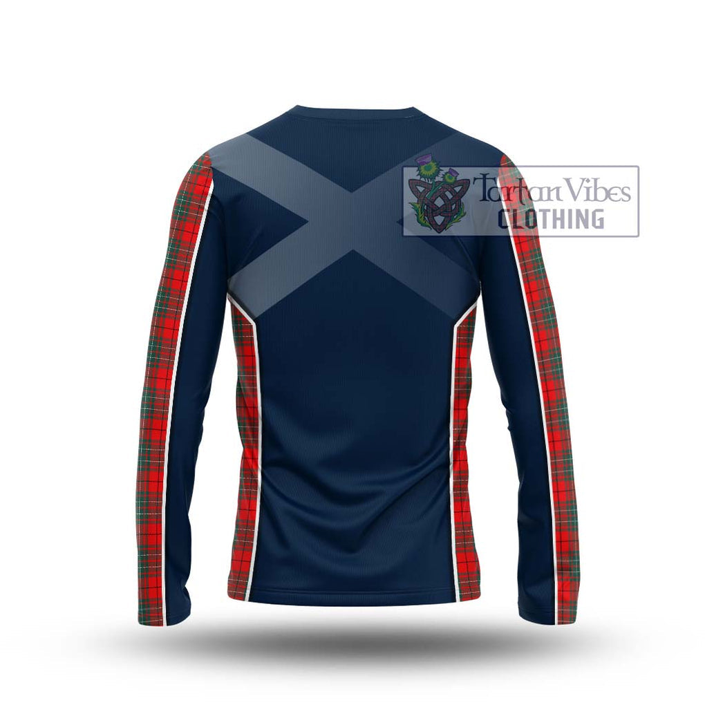 Cumming Modern Tartan Long Sleeve T-Shirt with Family Crest and Lion Rampant Vibes Sport Style - Tartan Vibes Clothing