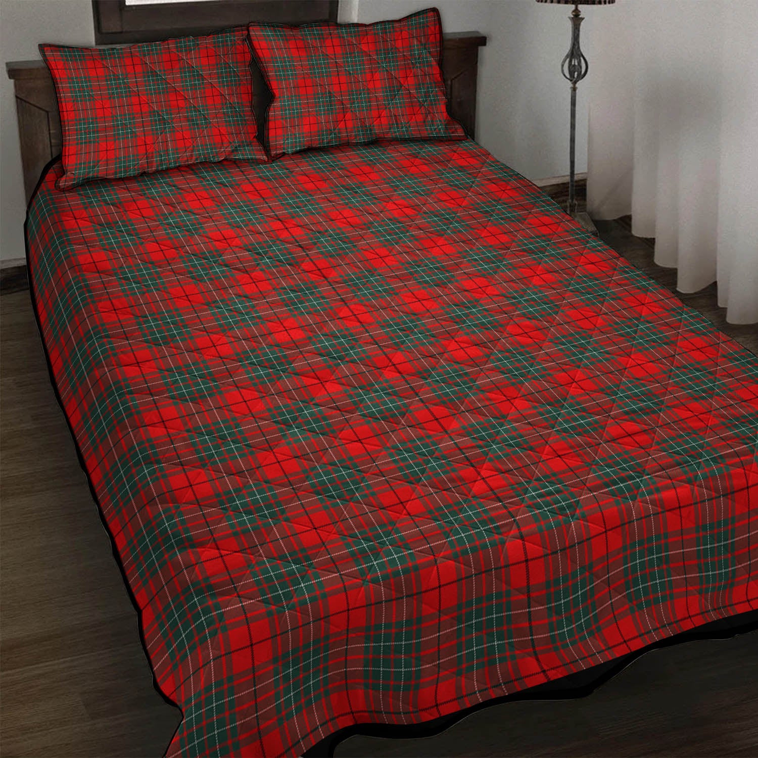 Cumming Modern Tartan Quilt Bed Set - Tartan Vibes Clothing