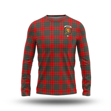 Cumming Modern Tartan Long Sleeve T-Shirt with Family Crest