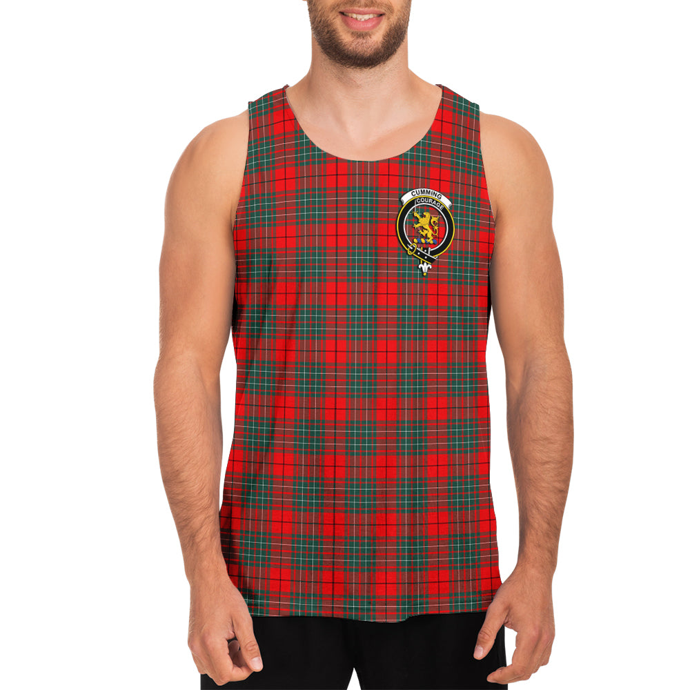 cumming-modern-tartan-mens-tank-top-with-family-crest