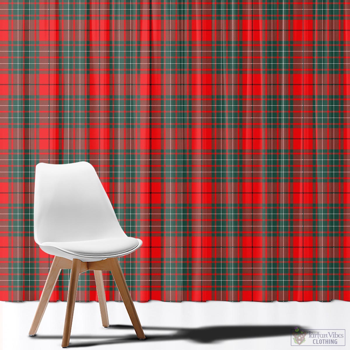 Cumming Modern Tartan Window Curtain