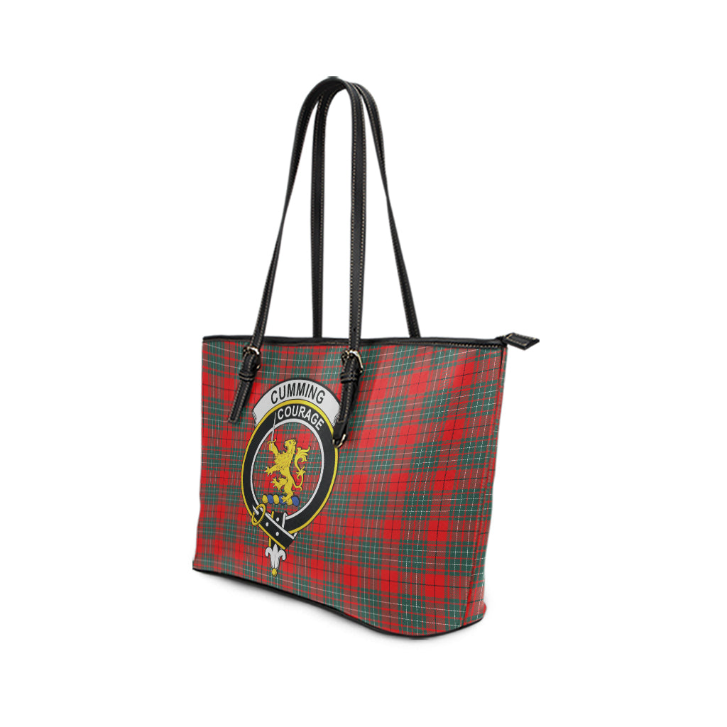 cumming-modern-tartan-leather-tote-bag-with-family-crest