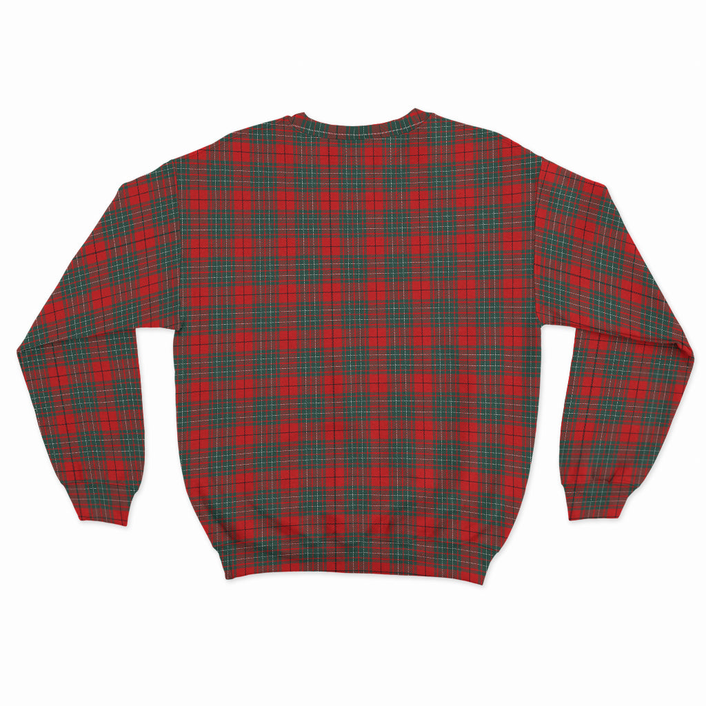 Cumming Modern Tartan Sweatshirt with Family Crest - Tartan Vibes Clothing