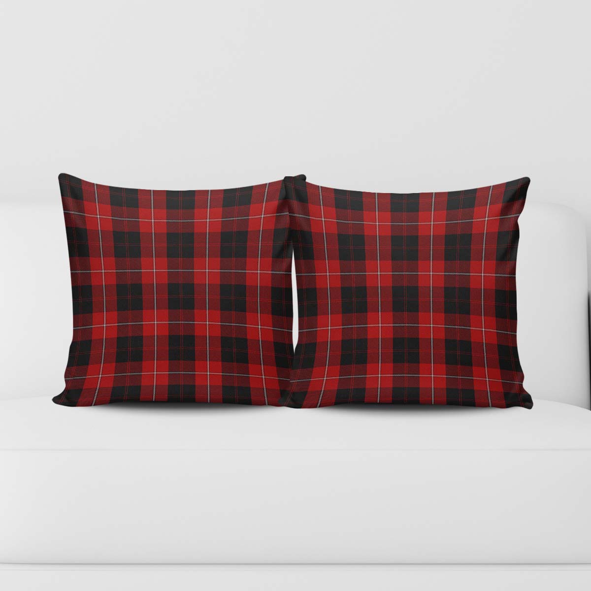 Cunningham Tartan Pillow Cover Square Pillow Cover - Tartanvibesclothing