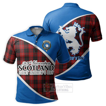 Cunningham Family Crest Tartan Polo Shirt Celebrate Saint Andrew's Day in Style