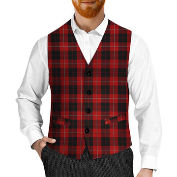 Cunningham Tartan Men's Sleeveless Suit Vest