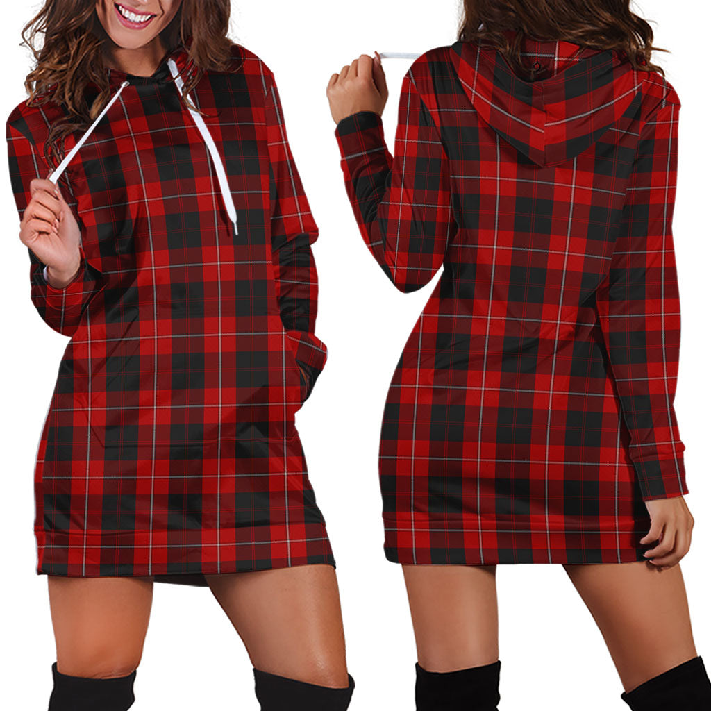 Cunningham Tartan Hoodie Dress - Tartan Vibes Clothing