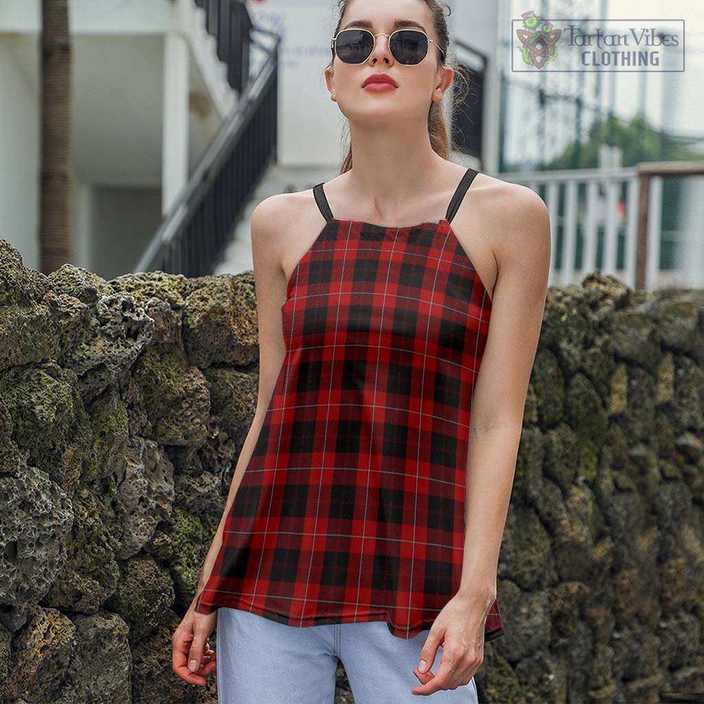 Tartan Vibes Clothing Cunningham Tartan Loose Halter Neck Camisole