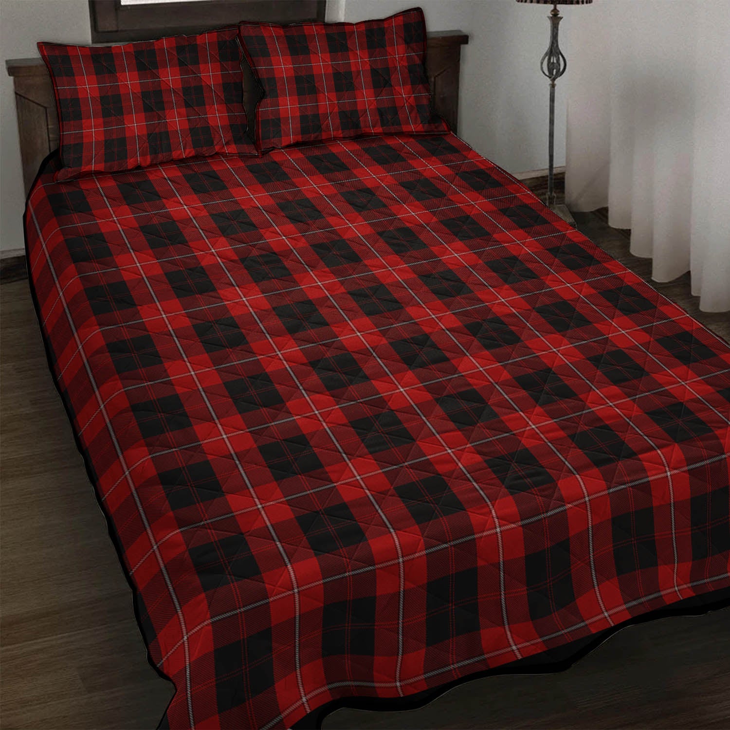 Cunningham Tartan Quilt Bed Set - Tartan Vibes Clothing