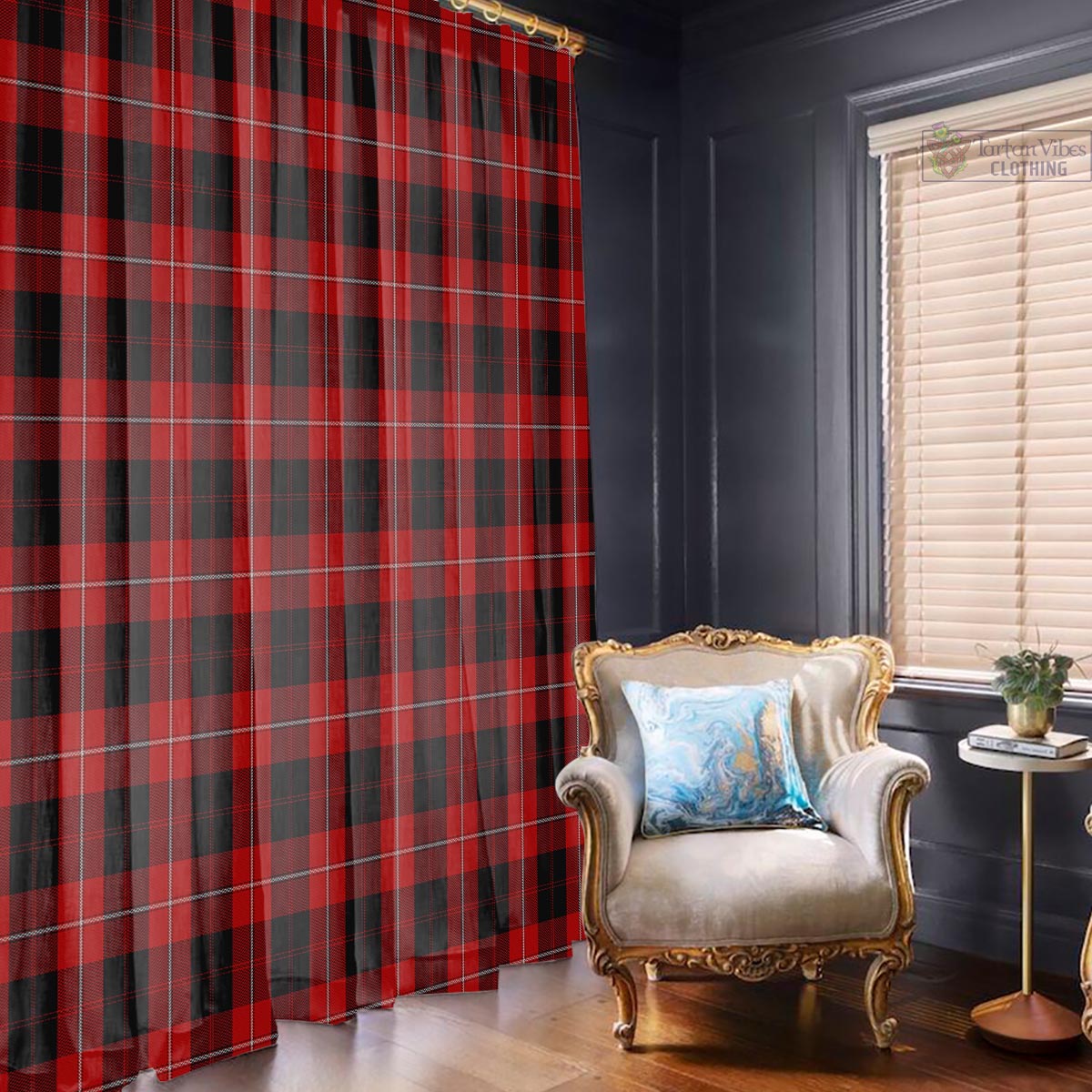 Cunningham Tartan Window Curtain