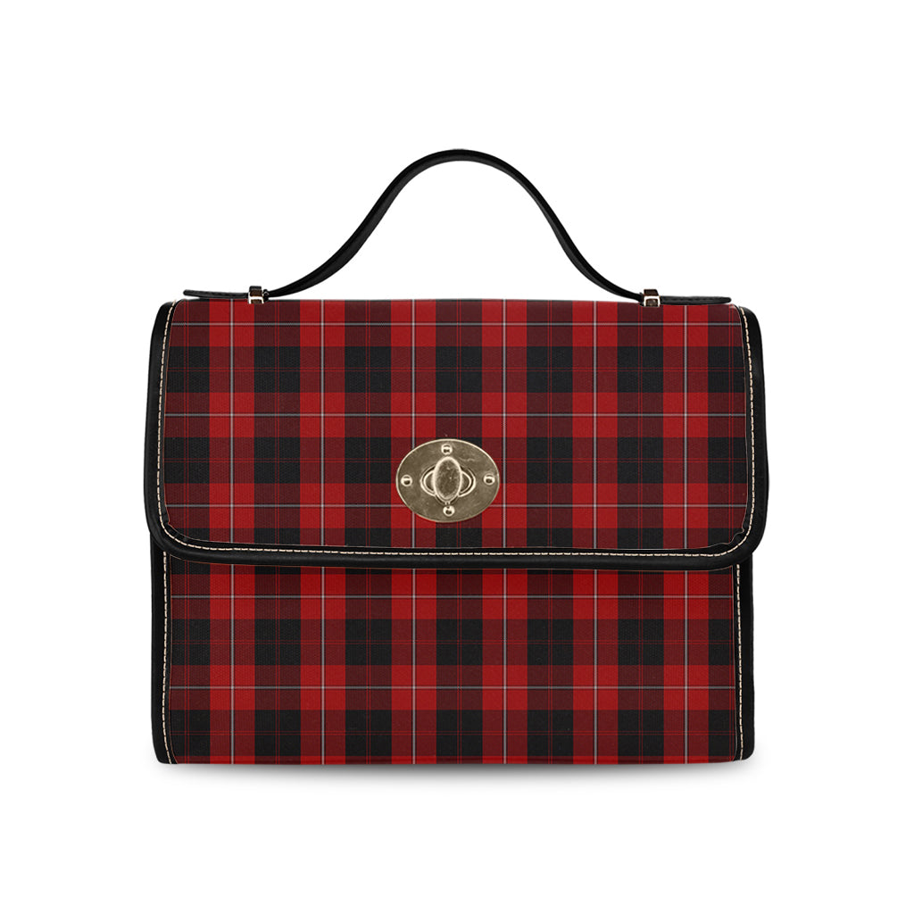 cunningham-tartan-leather-strap-waterproof-canvas-bag