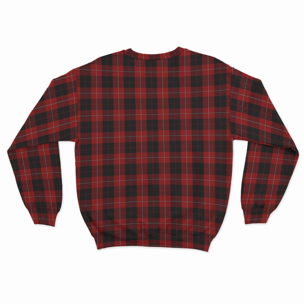 Cunningham Tartan Sweatshirt with Family Crest - Tartan Vibes Clothing