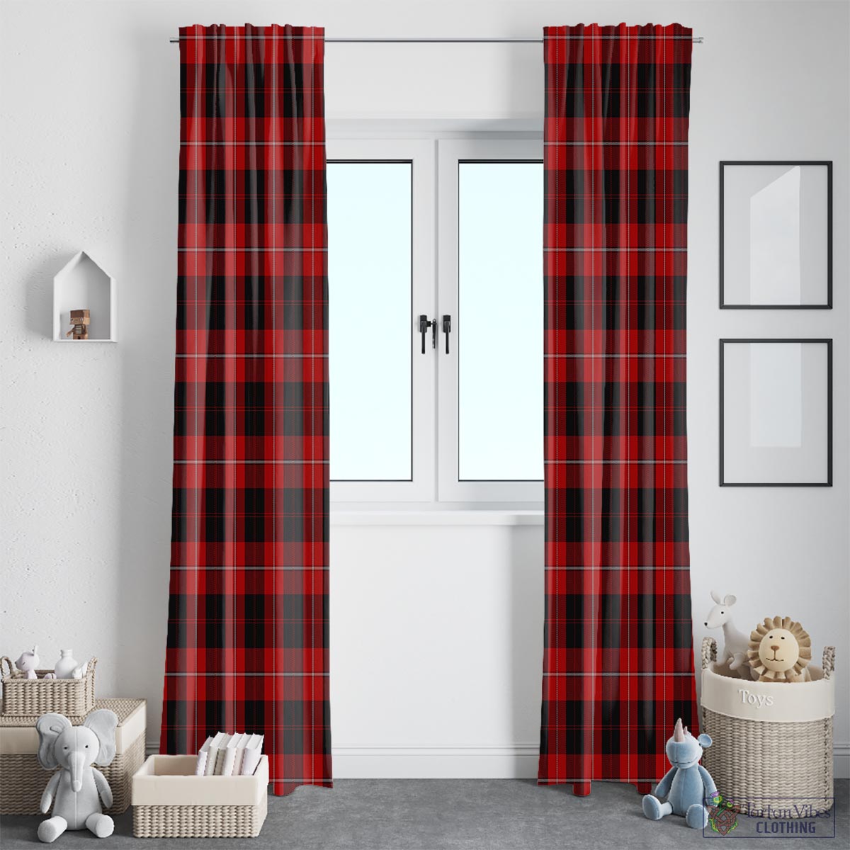 Cunningham Tartan Window Curtain