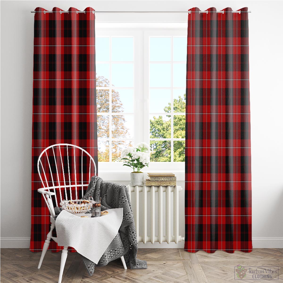 Cunningham Tartan Window Curtain