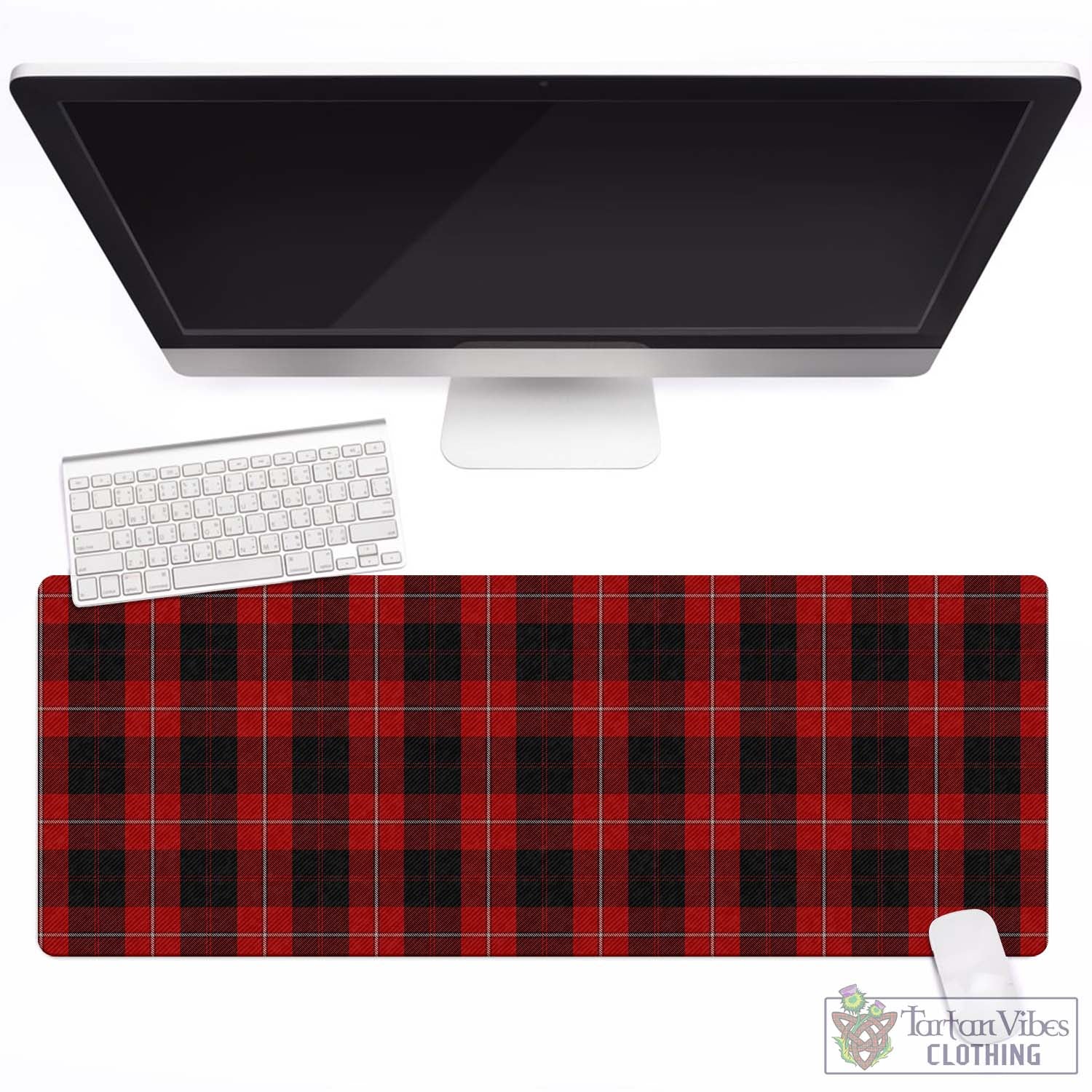 Tartan Vibes Clothing Cunningham Tartan Mouse Pad