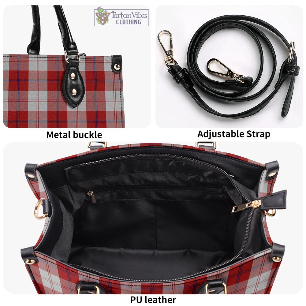 Tartan Vibes Clothing Cunningham Dress Tartan Luxury Leather Handbags