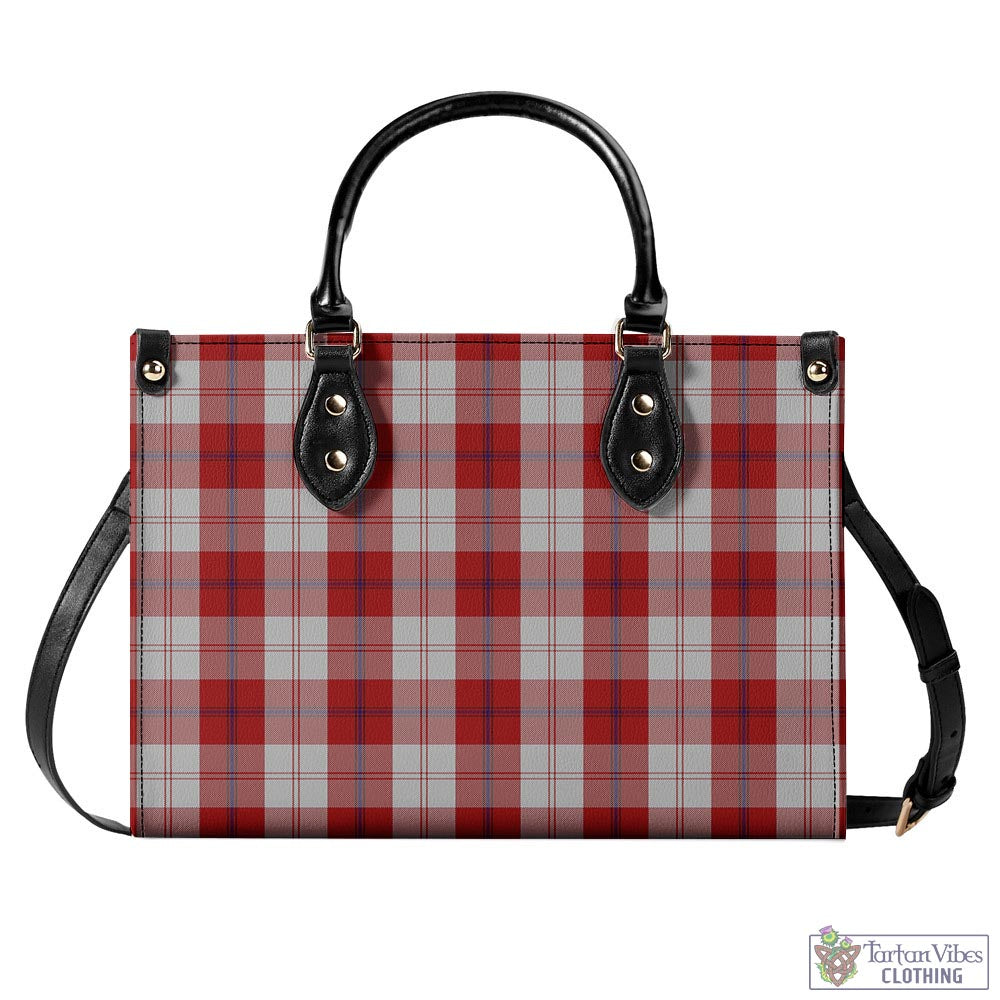 Tartan Vibes Clothing Cunningham Dress Tartan Luxury Leather Handbags