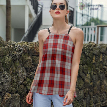 Cunningham Dress Tartan Loose Halter Neck Camisole