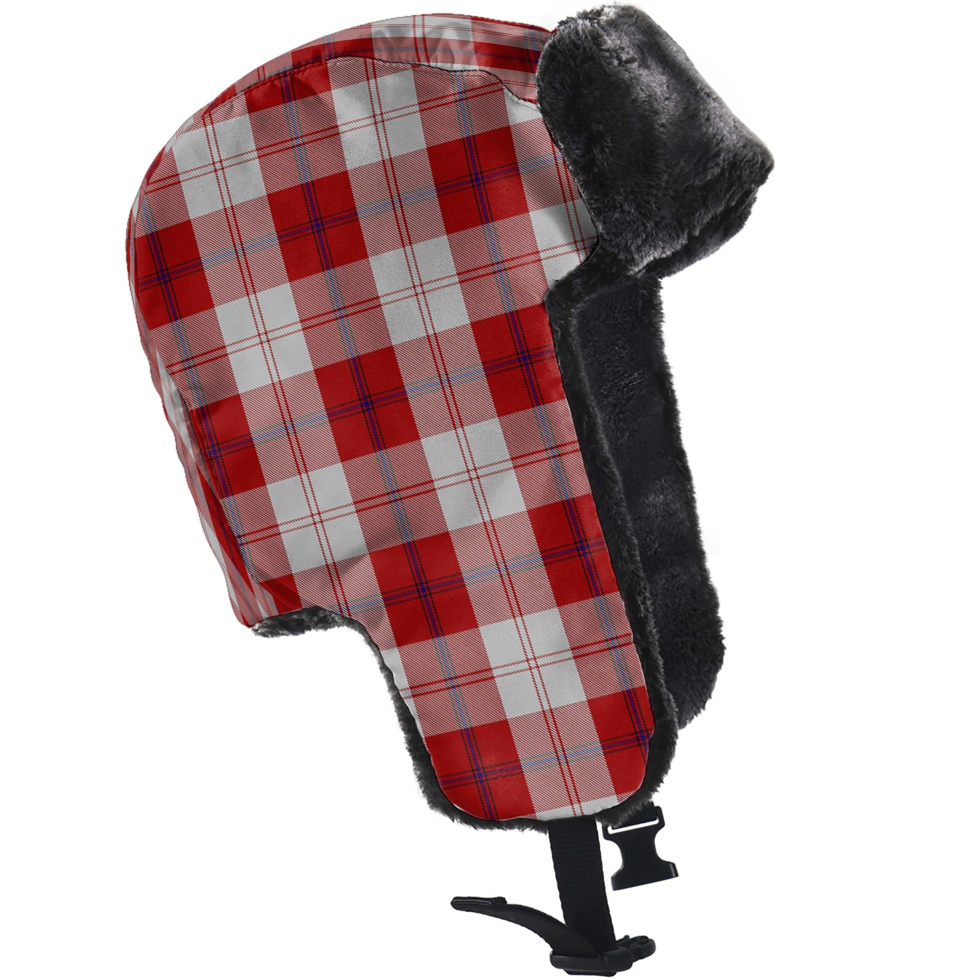 Cunningham Dress Tartan Winter Trapper Hat - Tartanvibesclothing