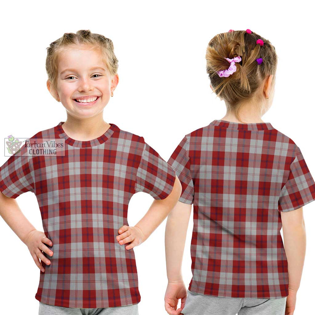 Cunningham Dress Tartan Kid T-Shirt - Tartanvibesclothing Shop