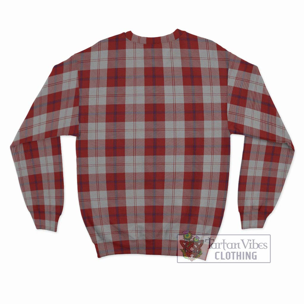 Cunningham Dress Tartan Sweatshirt with Family Crest DNA In Me Style - Tartanvibesclothing Shop