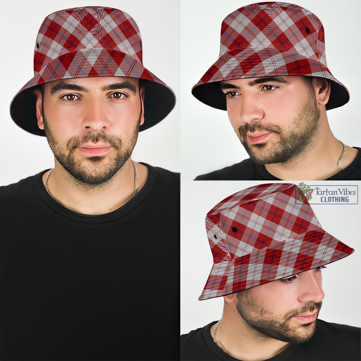 Tartan Vibes Clothing Cunningham Dress Tartan Bucket Hat