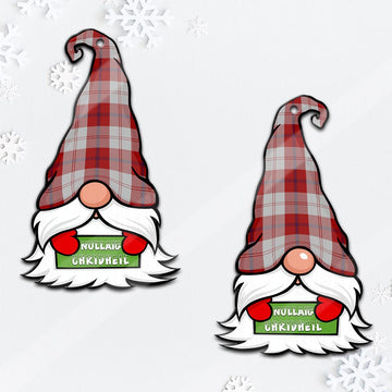 Cunningham Dress Gnome Christmas Ornament with His Tartan Christmas Hat