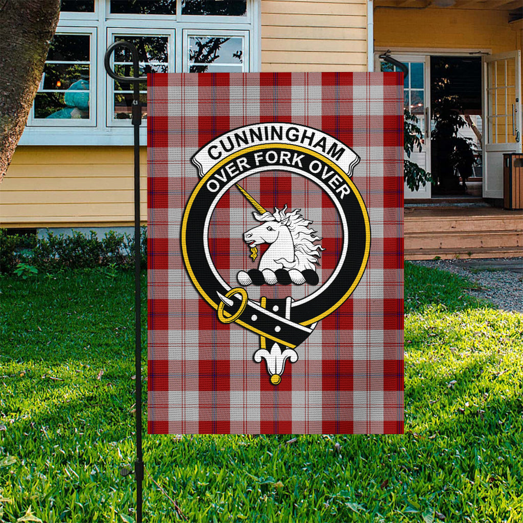 Cunningham Dress Tartan Flag with Family Crest - Tartan Vibes Clothing