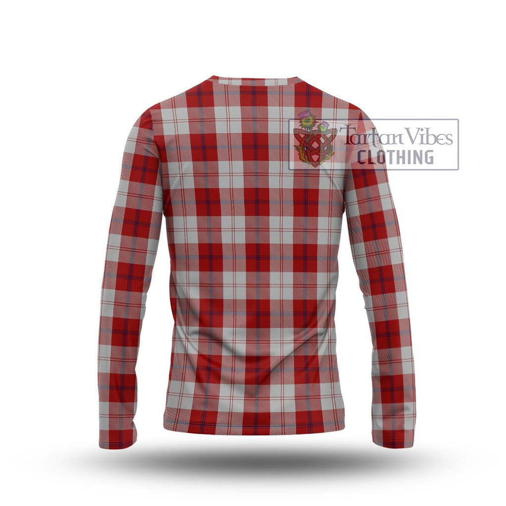 Cunningham Dress Tartan Long Sleeve T-Shirt with Family Crest DNA In Me Style - Tartanvibesclothing Shop