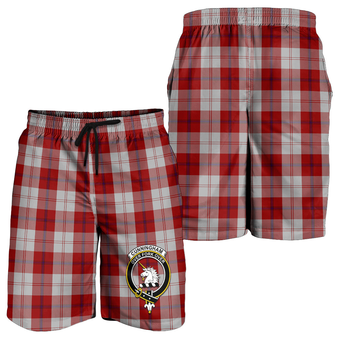 cunningham-dress-tartan-mens-shorts-with-family-crest