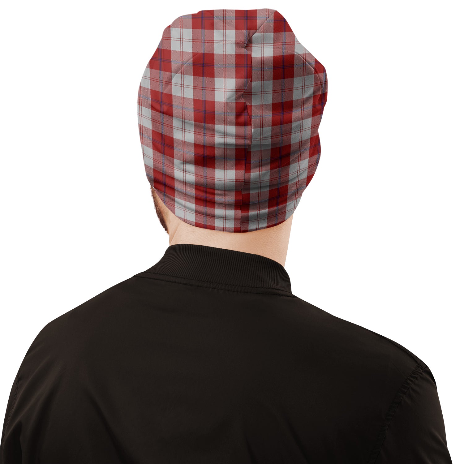 Cunningham Dress Tartan Beanies Hat with Family Crest - Tartan Vibes Clothing