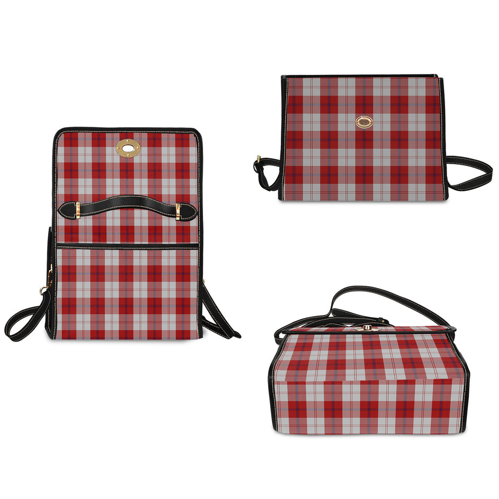 cunningham-dress-tartan-leather-strap-waterproof-canvas-bag