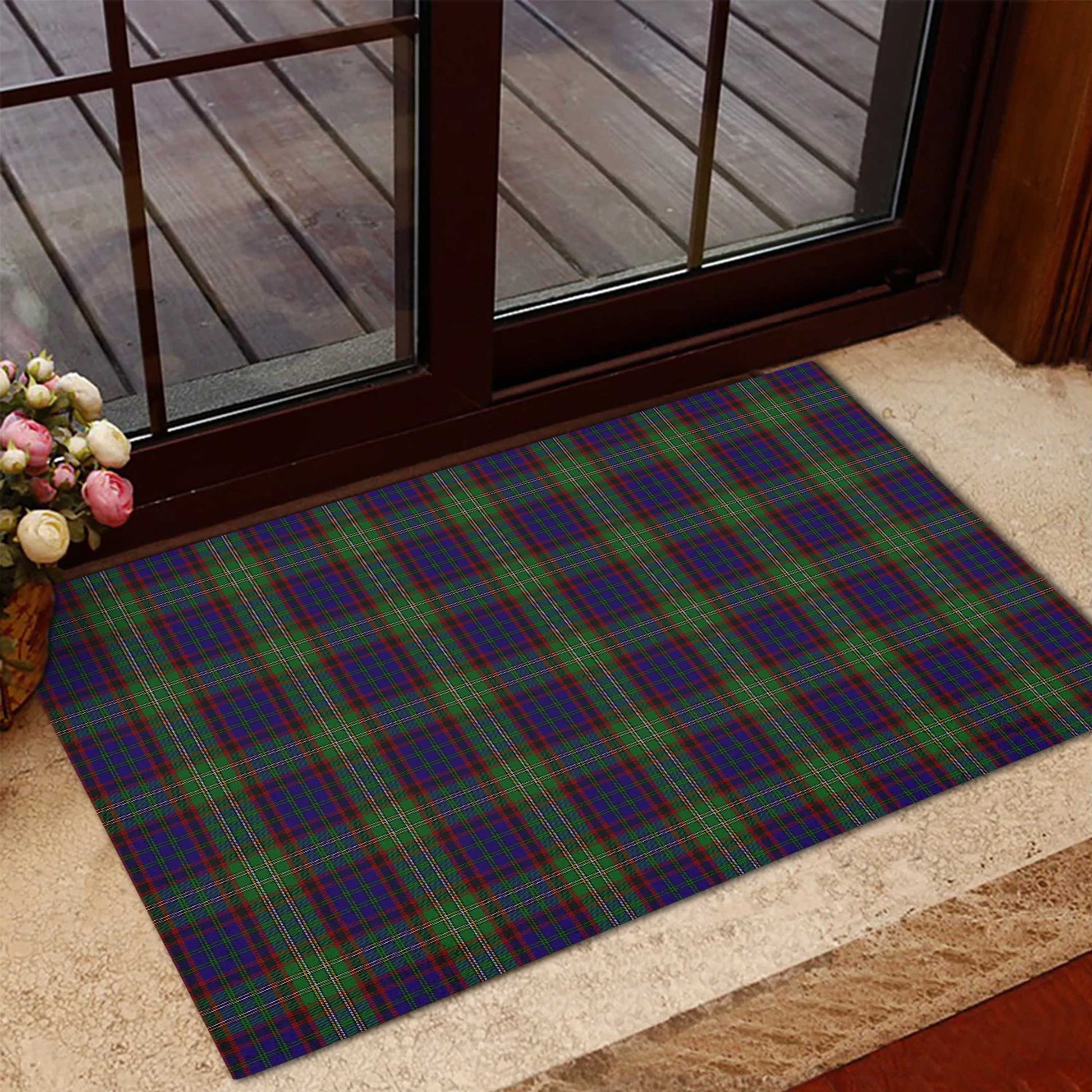 Cunningham Hunting Tartan Door Mat - Tartanvibesclothing