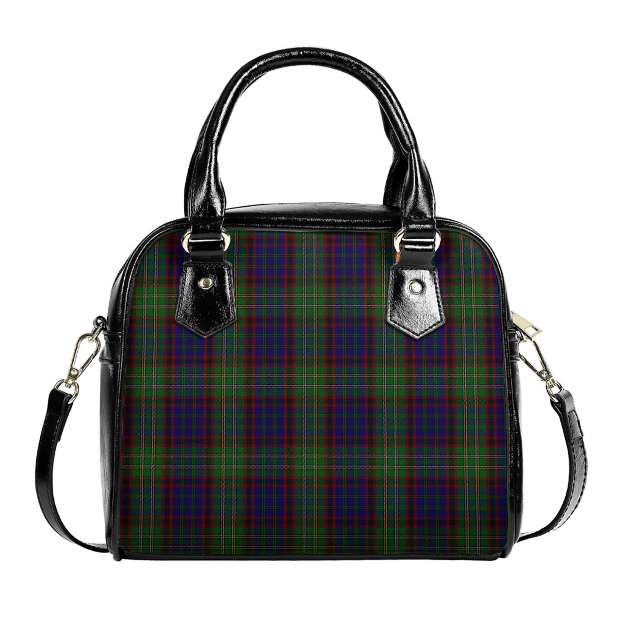 Cunningham Hunting Tartan Shoulder Handbags One Size 6*25*22 cm - Tartanvibesclothing