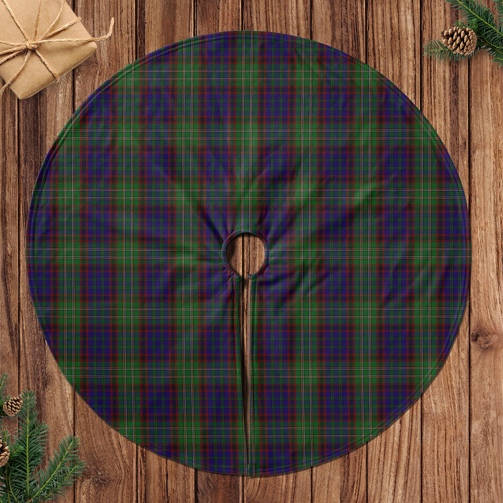 Cunningham Hunting Tartan Christmas Tree Skirt - Tartanvibesclothing