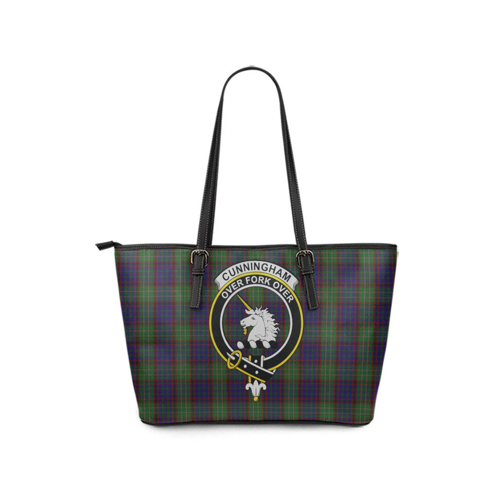 cunningham-hunting-tartan-leather-tote-bag-with-family-crest