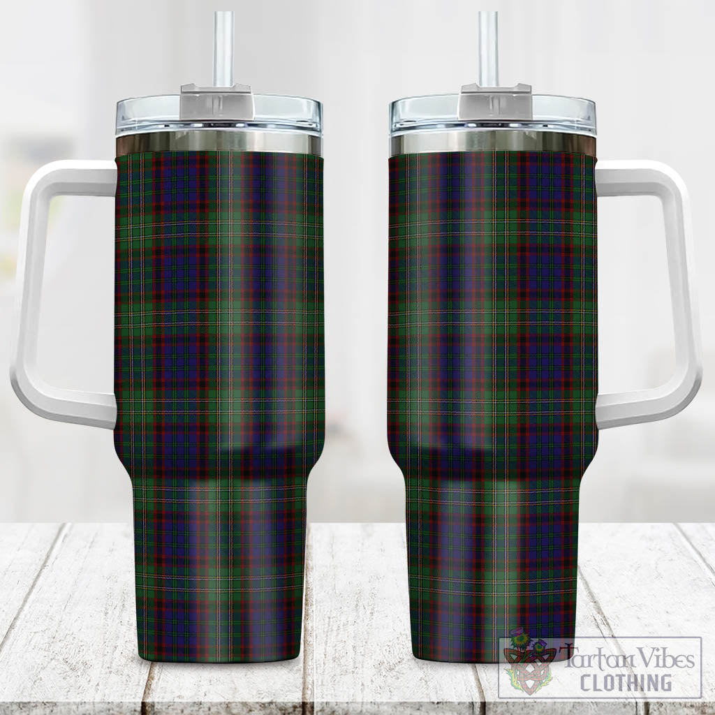 Tartan Vibes Clothing Cunningham Hunting Tartan Tumbler with Handle