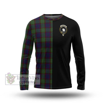 Cunningham Hunting Tartan Long Sleeve T-Shirt with Family Crest and Half Of Me Style