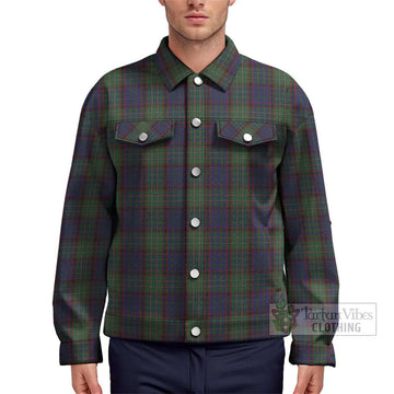 Cunningham Hunting Tartan Unisex Lapel Cotton Jacket