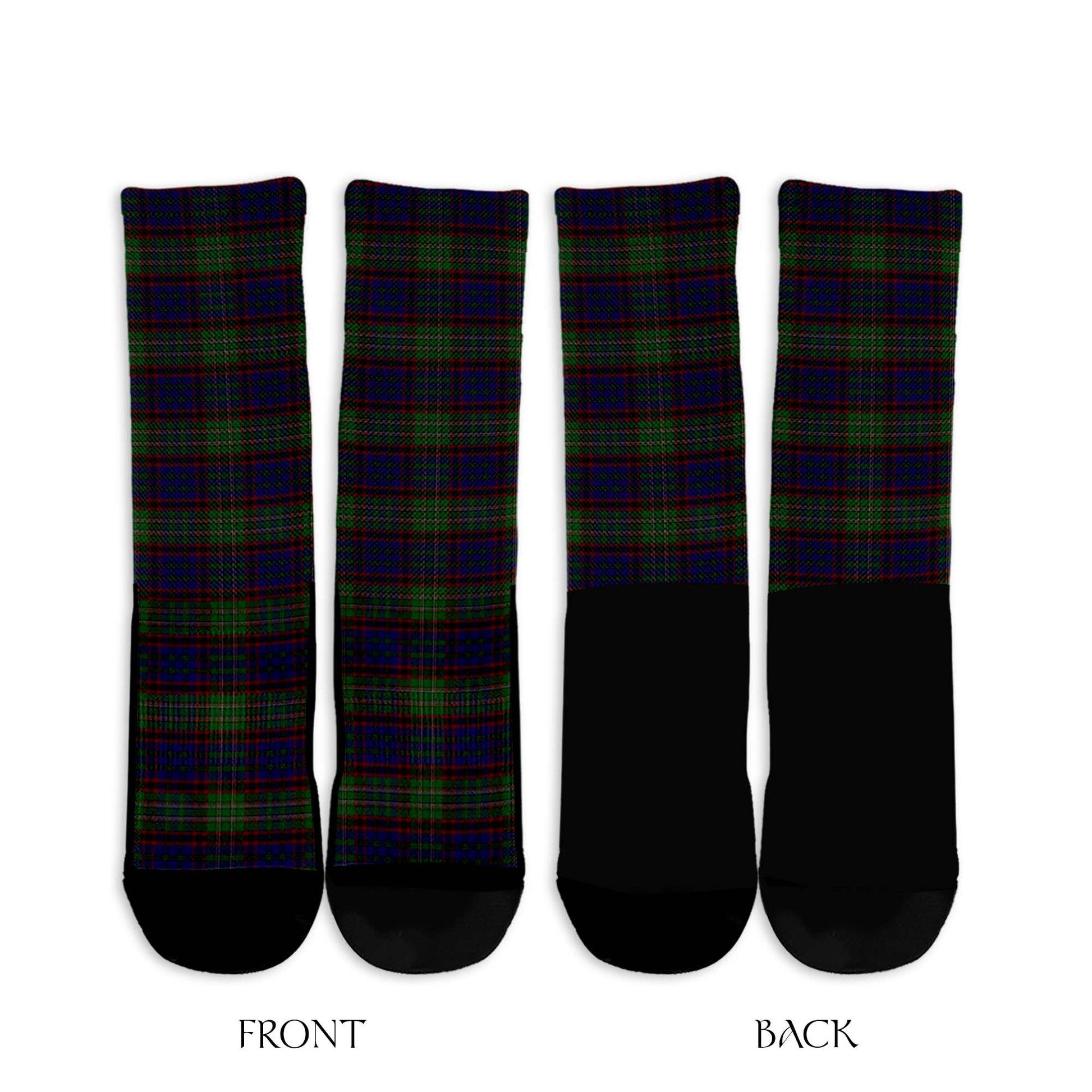 Cunningham Hunting Tartan Crew Socks - Tartanvibesclothing