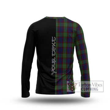 Cunningham Hunting Tartan Long Sleeve T-Shirt with Family Crest and Half Of Me Style