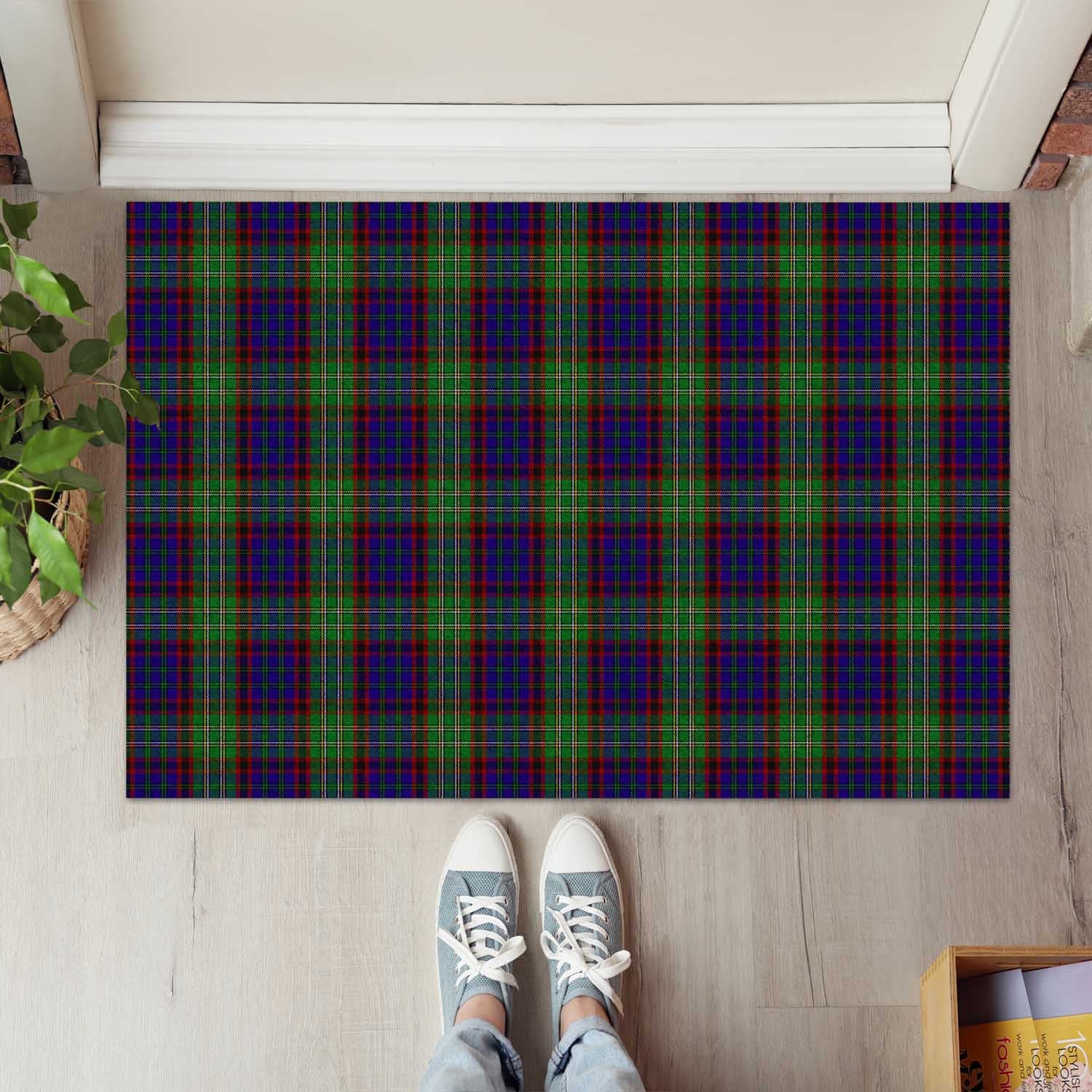 Cunningham Hunting Tartan Door Mat - Tartanvibesclothing