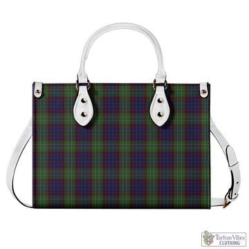 Cunningham Hunting Tartan Luxury Leather Handbags