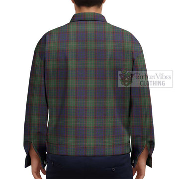 Cunningham Hunting Tartan Unisex Lapel Cotton Jacket