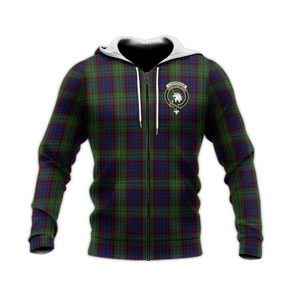 cunningham-hunting-tartan-knitted-hoodie-with-family-crest